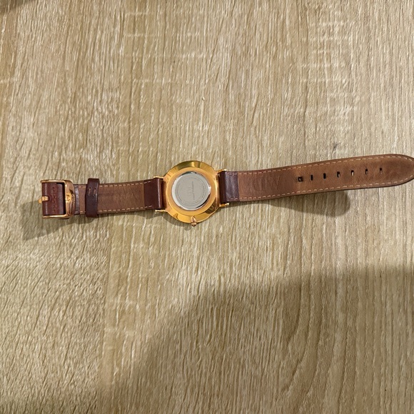 Daniel Wellington Rose Gold and Brown Watch